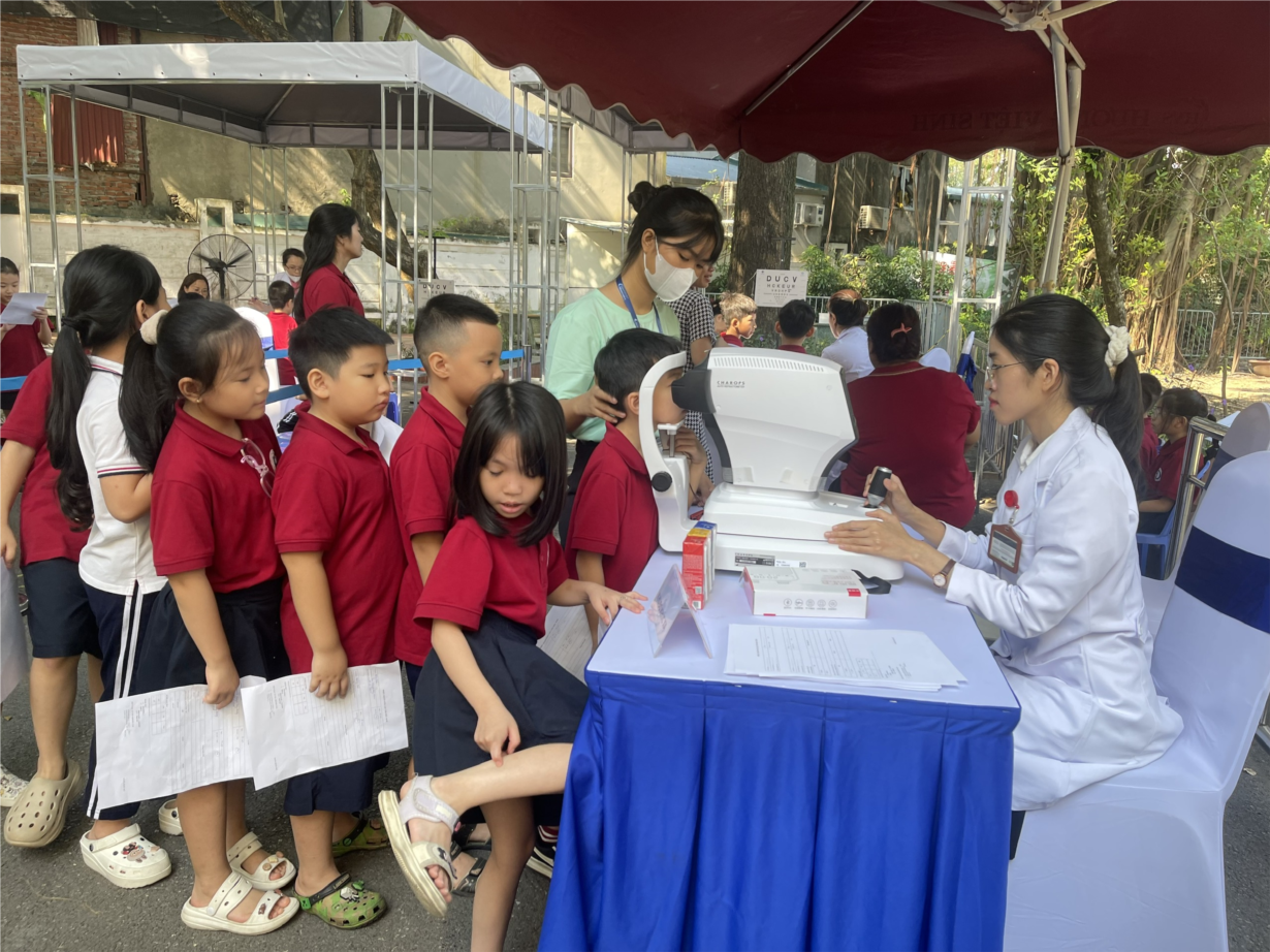 Chương trình “Mắt khoẻ ngời sáng tương lai” hưởng ứng ngày Thị giác thế giới (07/10/2024)